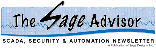 The Sage Advisor - SCADA, Security, and Automation Newsletter